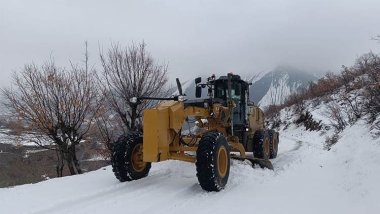 Li Êlihê barîna berfê; Rêya 24 gund û mezrayan hat girtin