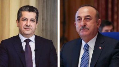 Serokwezîrê Herêma Kurdistanê û Wezîrê Derve yê Tirkiyê bi telefonê axivîn