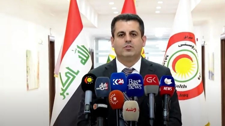 Wezîrê Tendirustiyê: Me 20 ton derman û pêdiviyên bijîşkî ji bo mexdûrên erdhejê şandin