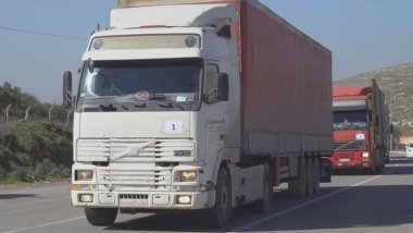 Yekem karwanê alîkariyan a Neteweyên Yekbûyî derbasî Sûriyê bû
