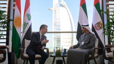 Mesrûr Barzanî û Şêx Mihemed Bin Zayid tekeziyê li bihêzkirina pêwendiyên Herêma Kurdistanê û Îmaratê dikin