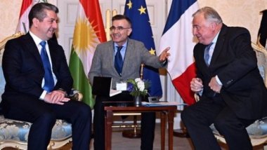 Mesrûr Barzanî û Serokê Senatoya Fransayê rewşa Şingalê gotûbêj kirin
