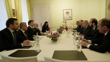 Serokê Herêma Kurdistanê û Serokwezîrê Ermenistanê civiyan