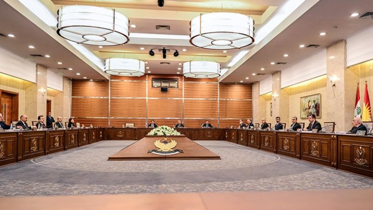 Encûmena Wezîran a Herêma Kurdistanê ji bo gotûbêjkirina çend mijaran dicive