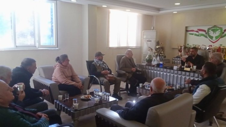 Heyeta Hevbeş a TDK-TEVGERê û PAKê serdana Amed Sporê kirin