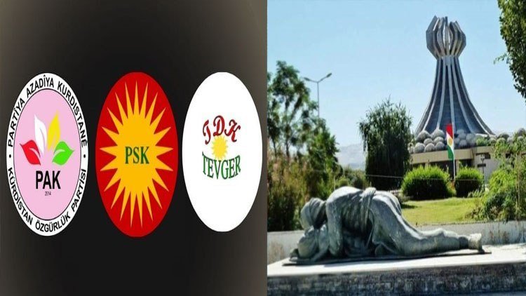 PAK, PSK û TDK-TEVGER: Em Jenosîda Helepçeyê jibîr nakin!