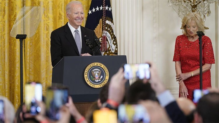 Biden li Koşka Spî ahenga Newrozê li dar xist