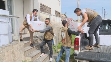 Dezgeha Xêrxwazî ya Barzanî alîkariyên xwe li Bakur didomîne