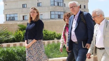 Rojava: Şandeke Fransî bi berpirsên Rêveberiya Xweser re civiya