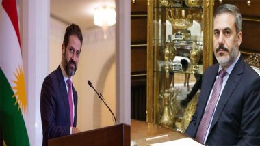 Qubad Talebanî bi Serokê MÎTê Hakan Fîdan re civiya