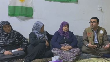 Dezgeha Xêrxwaziya Barzanî serdana malbata şehîdên Cindirêsê kir