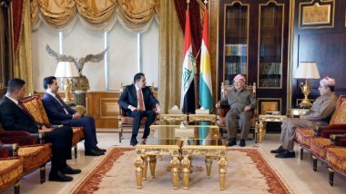 Serok Barzanî pêşwazî li cîgirên Serokê Encûmena Nûnerên Iraqê kir