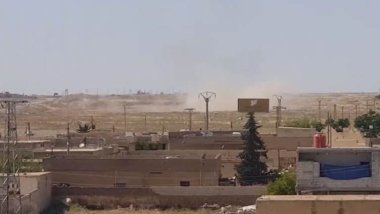 Di topbarana ser Eyn Îsayê de 5 kes birîndar bûn