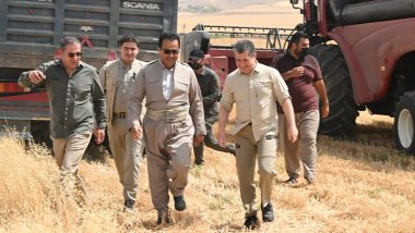 Mesrûr Barzanî: Em li ser piştgirîkirina cotkarên Kurdistanê berdewam in