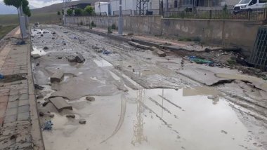 Li Wanê lehî rabû û ziyanên madî çêbûn