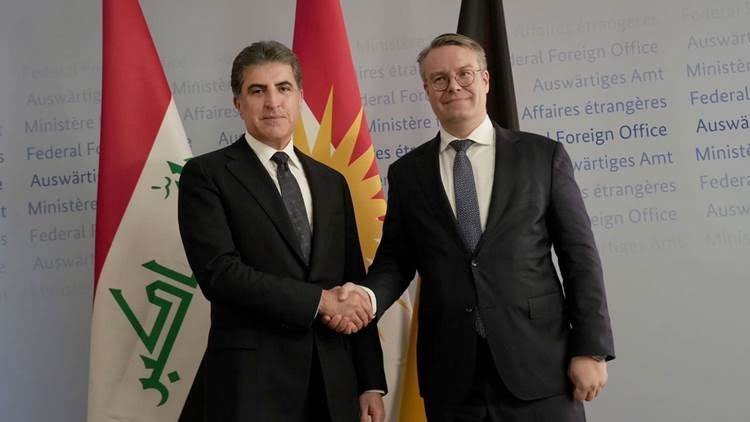 Nêçîrvan Barzanî bang li Almanyayê kir