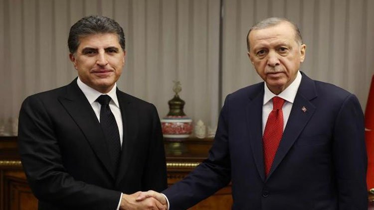 Erdogan Cejna Qurbanê li Nêçîrvan Barzanî pîroz kir