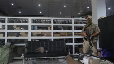 Asayîşa Hewlêrê dest danî ser depoyeke çekan