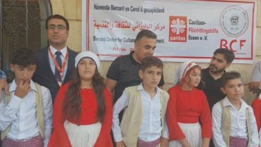 Dezgeha Xêrxwaziya Barzanî li Efrînê ji bo zarokan navendeke çand û hunerê vekir