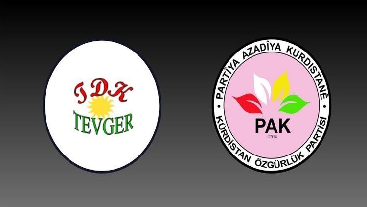 PAK, TDK-TEVGER: Em Peymana Lozanê Qebûl Nakin, Azadîya Kurdistanê Mafê Me Yê Meşrû ye 