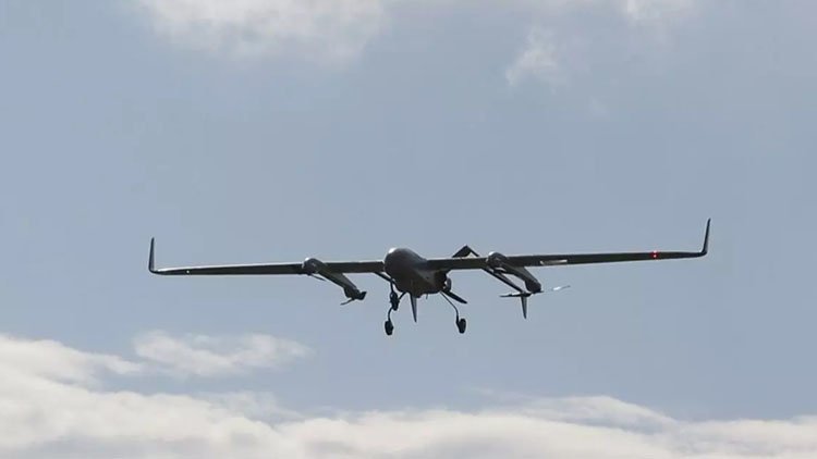 Urdinê droneke din a bi madeyên hişbir barkirî ku ji Sûriyê ve dihat xiste xwarê