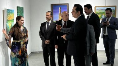 3 şêwekarên Rojhilatê Kurdistanê tabloyên xwe li Hewlêrê pêşan dan