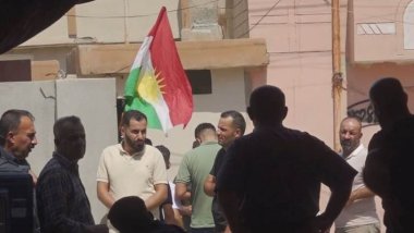 Çîroka Hisênê ku li Kerkûkê bi alaya Kurdistanê şehîd ket