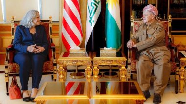 Serok Barzanî û Alina Romanowski civiyan