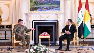 Serokwezîr Mesrûr Barzanî pêşwazî li Fermandarê Giştî yê Hêzên Hevpeymanan kir