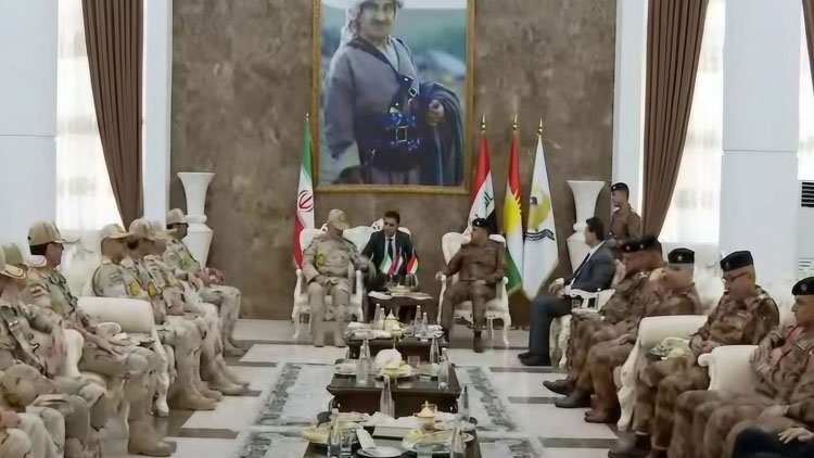 Pasewanên sînorî yên Iraq û Îranê li Hewlêrê dicivin
