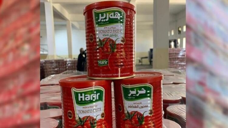 25 ton duşava tomateyên Kurdistanê bo Amerîkayê hat hinardekirin