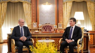 Nêçîrvan Barzanî û Stephen Hitchen: Divê partiyên Kurdistanê yekdeng û yekrêz bin