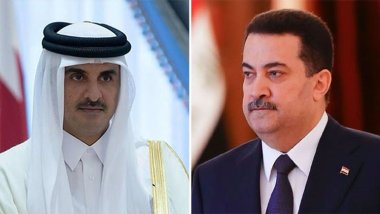 Serokwezîrê Îraqê û Mîrê Qeterê li ser rewşa Filistînê diaxivin