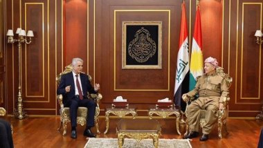 Serok Barzanî pêşwazî li Desteya Serokatiya ENKSê kir