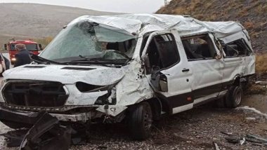 Wan: Minîbusê teqle da...7 kes birîndar bûn