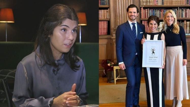 Mîrê Swêdê jineke Kurd xelat kir