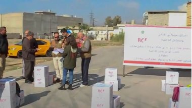 Dezgeha Xêrxwaziya Barzanî projeya ‘Destê Hevkariyê’ li Kerkûkê radigihîne