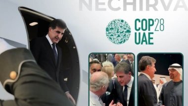 Nêçîrvan Barzanî li ser vexwendina Şahê Berîtaniyayê û Serokê Îmaratê beşdarî merasîma Cop28ê bû