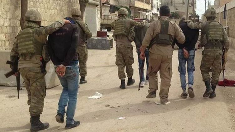 Serê Kaniyê: Polîsên serbazî 14 kes desteser kirin