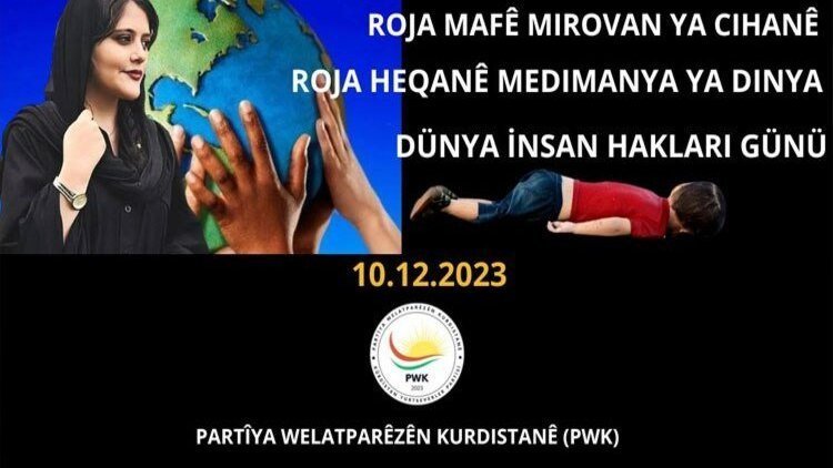 PWK: Em Bangî Netewên Yekbûyî û Dewleten Cîhanê Dikin Ku Danezana Mafên Mirovan a Cîhanê Bicîh Bînin