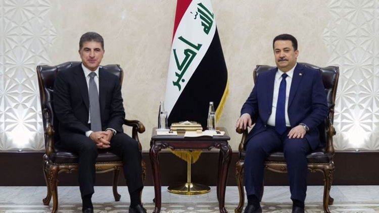 Nêçîrvan Barzanî bi Serokwezîrê Îraqê re civiya