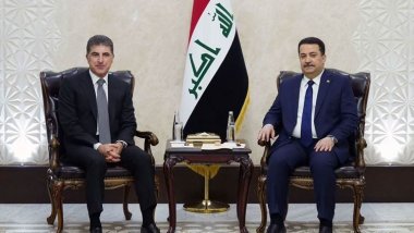 Nêçîrvan Barzanî bi Serokwezîrê Îraqê re civiya