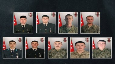 Wezareta Parastinê ya Tirkiyeyê nasnameyên 9 leşkeran eşkere kirin