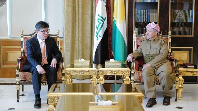 Serok Barzanî hêvî dike peywendiyên Herêma Kurdistanê û Koreya Başûr zêdetir bipêş bikevin