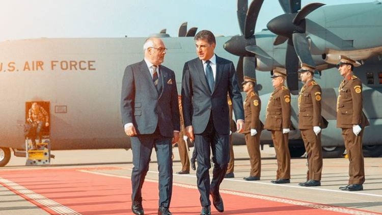 Serokê Estonyayê li Hewlêrê ye