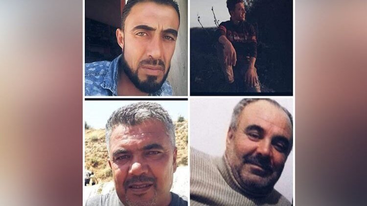 Kujerên çar welatiyên Kurd ên li Cindirêsê bi îdamê hatin cezakirin