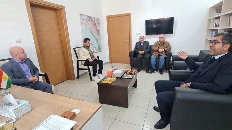 HAK-PAR li serdana Navenda Lêkolînan a Rudawê kir