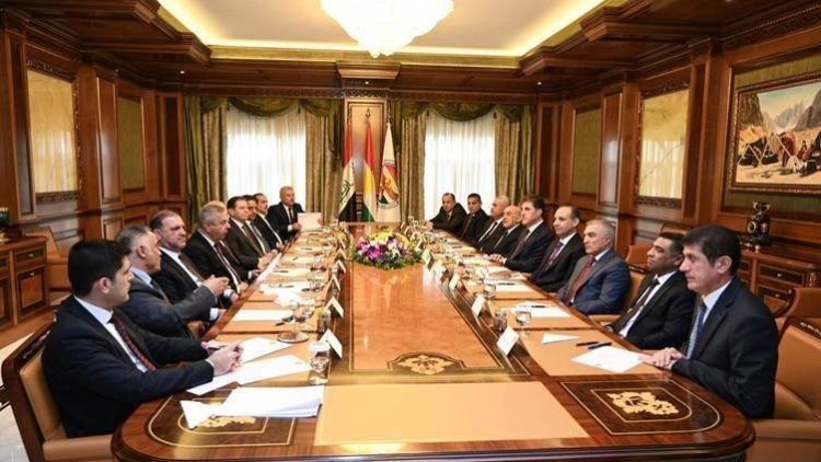 Nêçîrvan Barzanî bi serok û endamên Dadgeha Pêdaçûnê re civiya