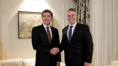 Nêçîrvan Barzanî û Tobias Lindner: Divê rewşa Êzidiyan were başkirin