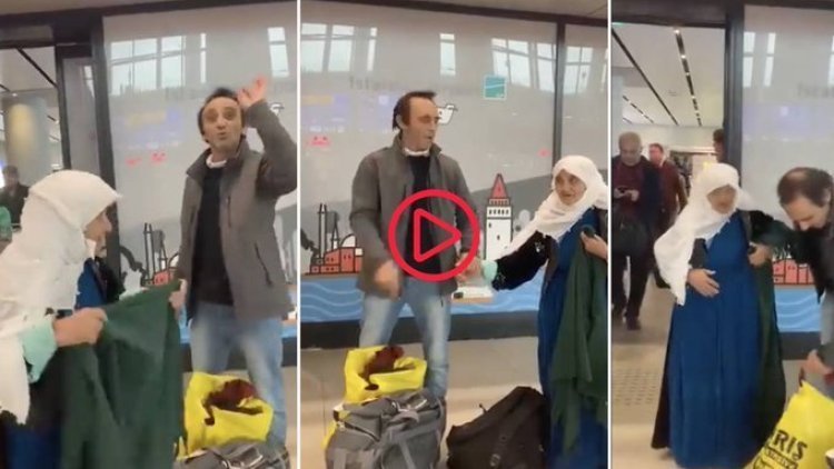 Dayika Kurd a bi Tirkî nizanibû li balafirgehê hat ragirtin